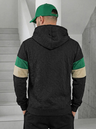 Pánská Mikina Černá OZONEE JS/3B578