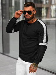 Pánská Mikina Černá OZONEE JS/8B1322/3