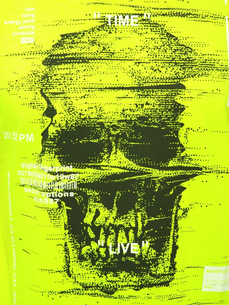 Pánské Tílko Žlutý-neon OZONEE MACH/M1212