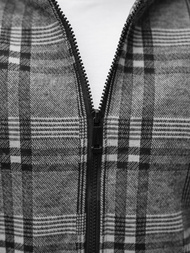 Pánská Bunda Šedá OZONEE O/3A58