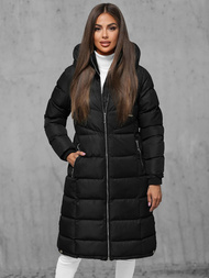 Dámská Bunda Černá OZONEE JS/M736/392