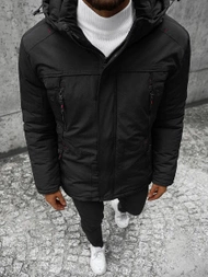 Pánská Zimní Bunda Černá OZONEE JS/M713/392