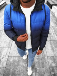 Pánská Oboustranná Bunda Modrá/Námořnická Modřá OZONEE JS/M760/215