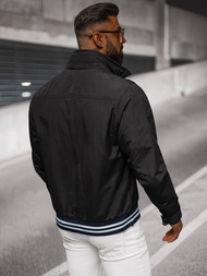 Pánská Bunda Černá OZONEE JS/5M3101/392Z