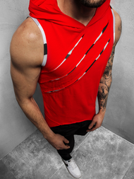 Pánské Tílko Červené OZONEE O/1254Z