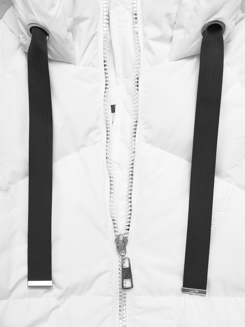 Dámská Bunda Bílá OZONEE JS/5M3163/281Z