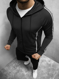 Pánská Bunda Černá OZONEE JS/M10305