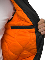 Pánská Bunda Černá OZONEE O/99122