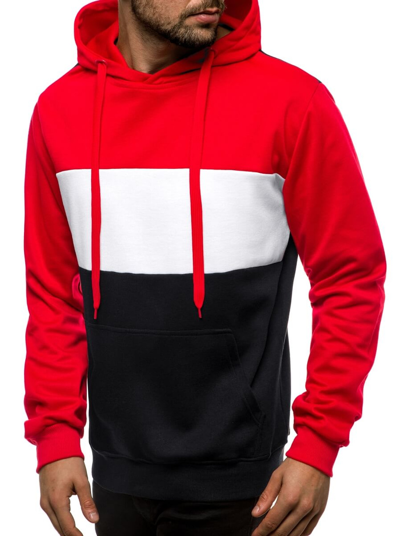 Pánská Mikina Černá OZONEE JS/JZ11059