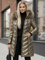 Dámská Bunda Zlato OZONEE JS/16M9100/403Z