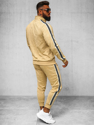 Pánská Tepláková Souprava Béžový OZONEE O/3C101/2