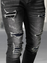 Pánské Džíny Černé OZONEE NB/MP0075NZ