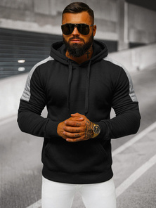 Pánská Mikina Černá OZONEE JS/8B1311/3