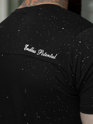 Pánské Tričko Černé OZONEE O/QQ1387