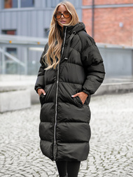 Dámská Bunda Černá OZONEE JS/5M3163/392Z