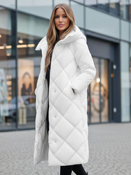 Dámská Bunda Bílá OZONEE JS/5M3173/281Z