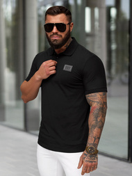 Pánské Polo Tričko Černé OZONEE NB/MT3124