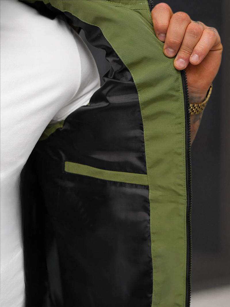 Pánská vesta zelená OZONEE JS/31M5062/136