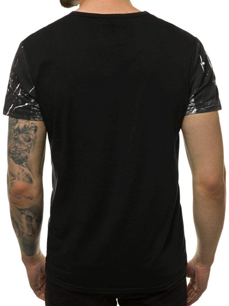 Pánské Tričko Bílé OZONEE JS/SS11108