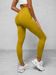 Dámské Legíny Žluté OZONEE O/SY2325