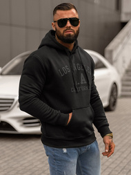 Pánská Mikina Černá OZONEE JS/8B1356/3