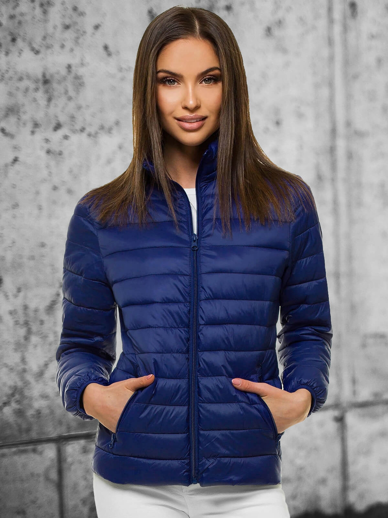 Dámská bunda Námořnická Modřá OZONEE JS/M20311/215