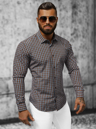 Pánská Košile barevná OZONEE O/0422Z