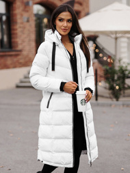 Dámská Bunda Bílá OZONEE JS/M736/281Z