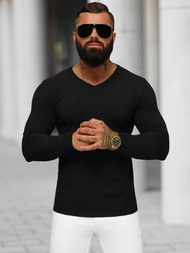 Pánský Svetr Černý OZONEE NB/MMB601/4Z