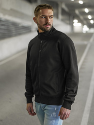 Pánská Mikina Černá OZONEE JS/2002Z