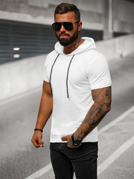 Pánské Tričko Bílý OZONEE JS/8T955/1