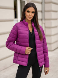 Dámská bunda tmavě-růžová OZONEE JS/11Z8170