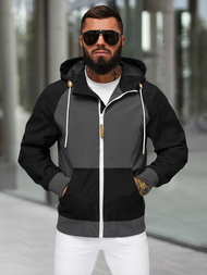 Pánská Bunda Černá OZONEE JS/5M3213/392