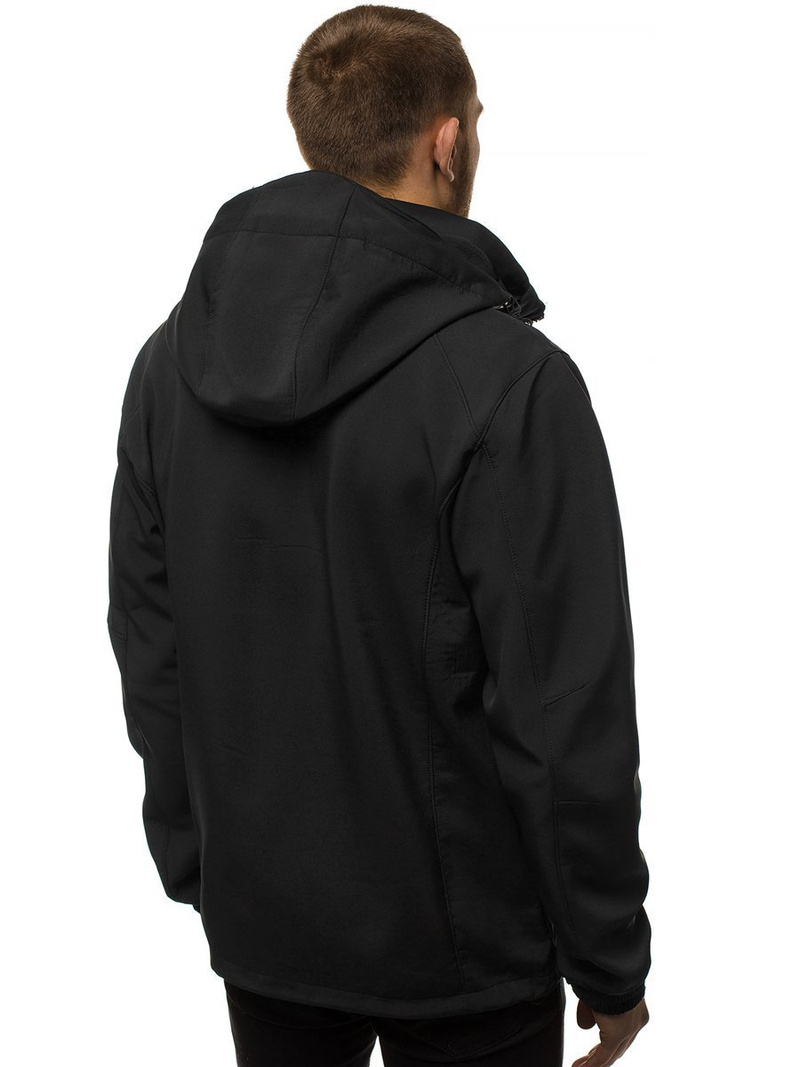 Pánská Bunda Softshell černo-oranžová OZONEE GE/12266Z