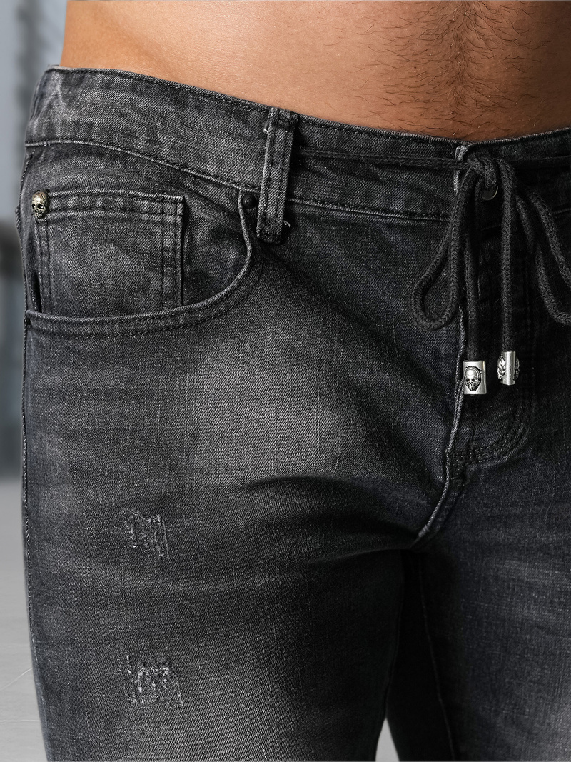 Pánské Džíny Černé OZONEE NB/MP0063/1NZ