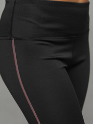 Dámská dvoudílná tepláková souprava černá OZONEE O/XL012/1Z