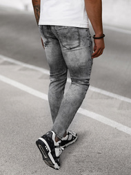 Pánské Džíny Grafitové OZONEE NB/MP0163N