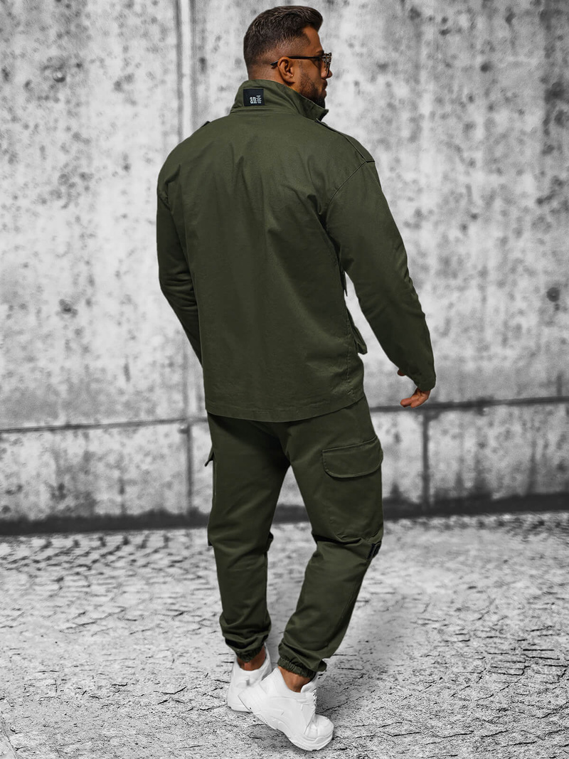 Pánská Bunda Khaki OZONEE O/G3035