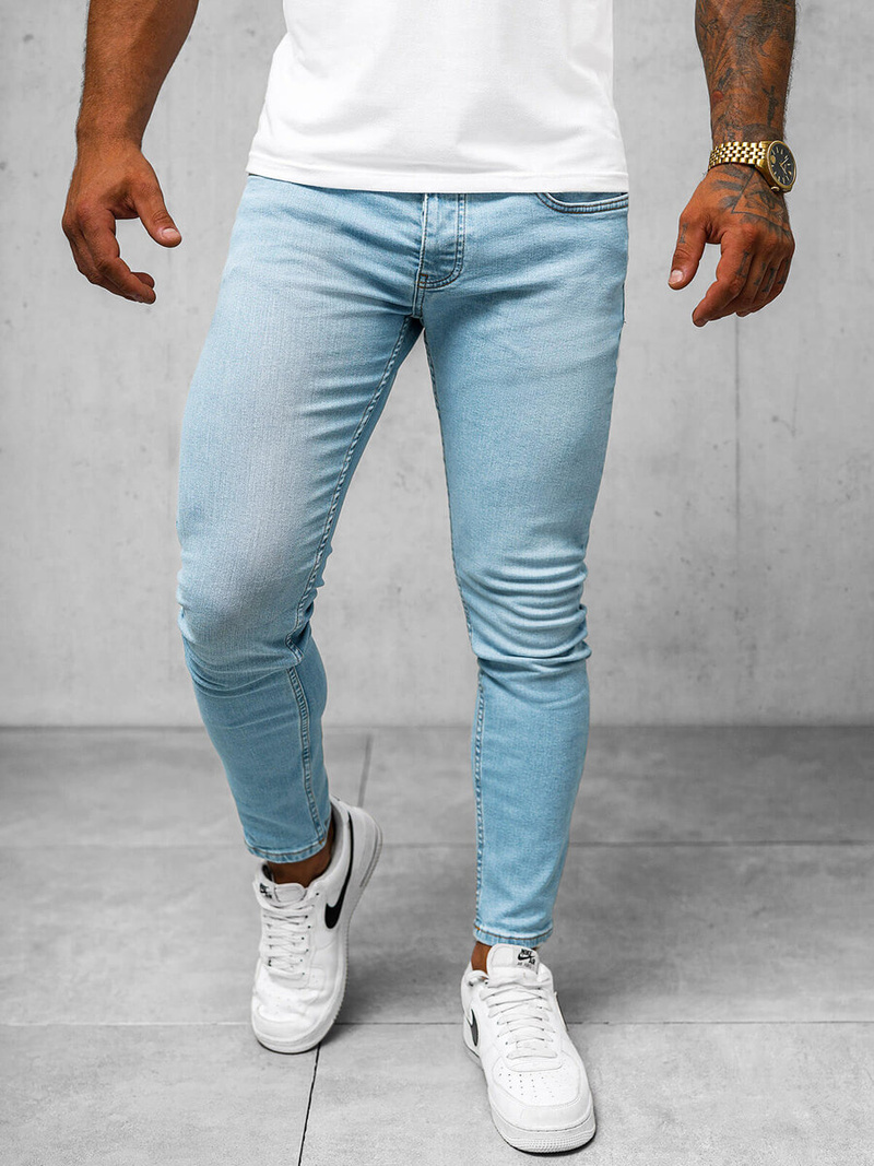 Pánské Džíny Modré OZONEE O/426SP