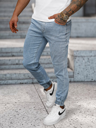 Pánské Džíny Jogger Světle-Modré OZONEE NB/MP0272BC