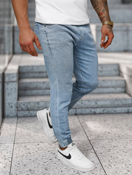 Pánské Džíny Jogger Světle-Modré OZONEE NB/MP0272BC