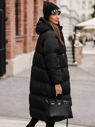 Dámská Bunda Černá OZONEE JS/5M3163/392Z