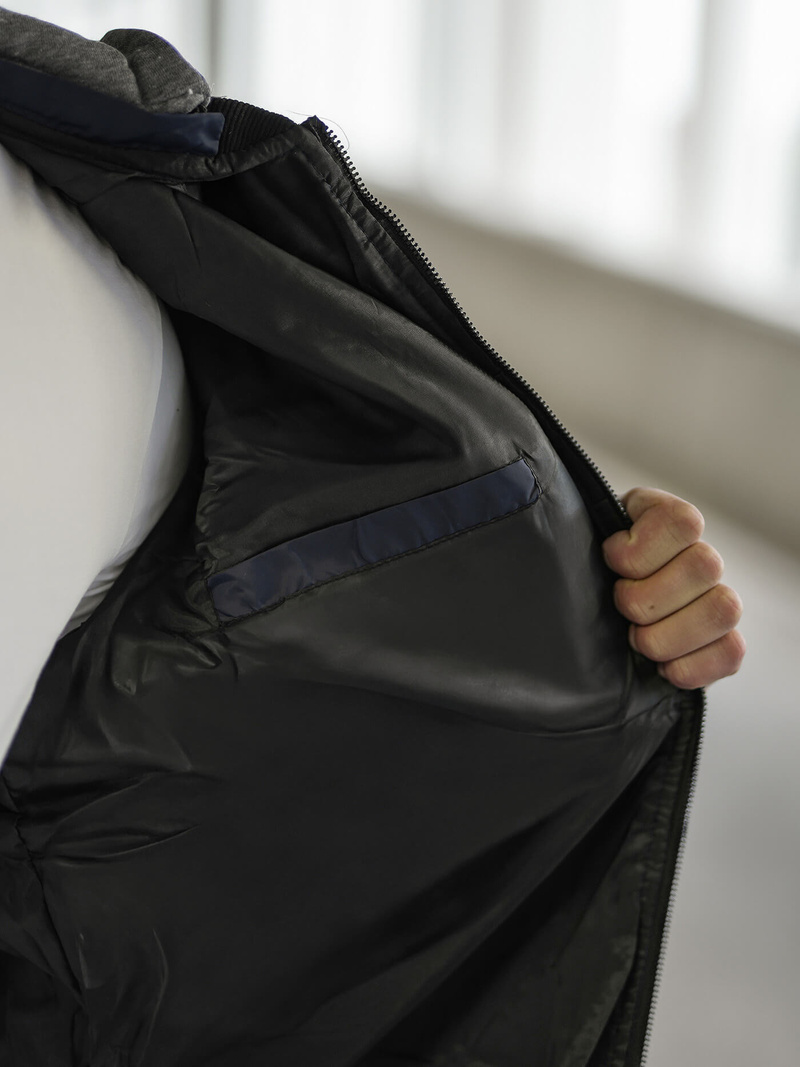 Pánská Bunda Námořnická Modřá OZONEE JS/8M986/215Z