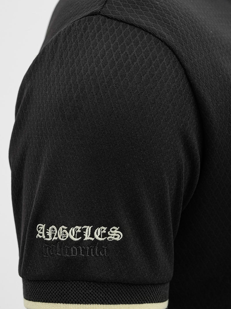 Pánské Polo Tričko Černé OZONEE O/YN2/575