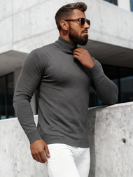 Pánský Svetr Grafitový OZONEE NB/MMB600/3Z