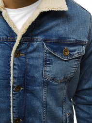 Pánská Džínová Světle-Modrá OZONEE BN/5941