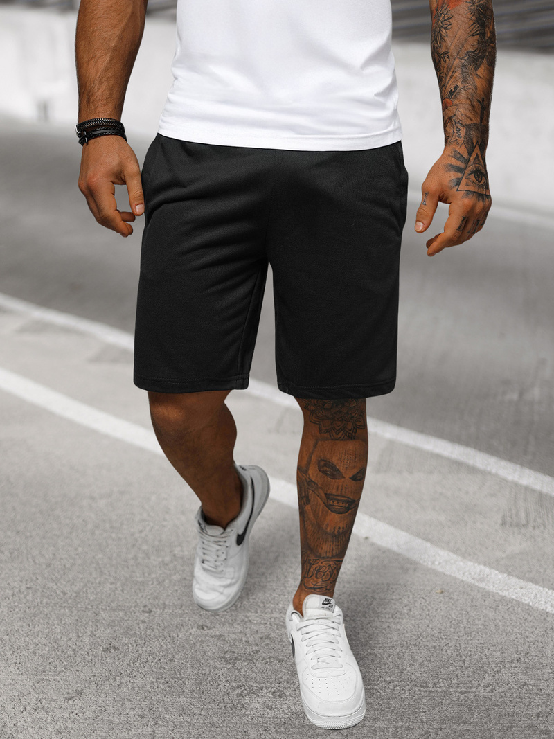 Pánské Kraťasy Černé OZONEE JS/8K100/3Z