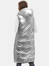 Dámská Vesta Oboustranná Černá OZONEE JS/5M755/392