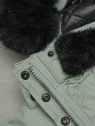 Dámská Bunda Mentolová OZONEE O/W377