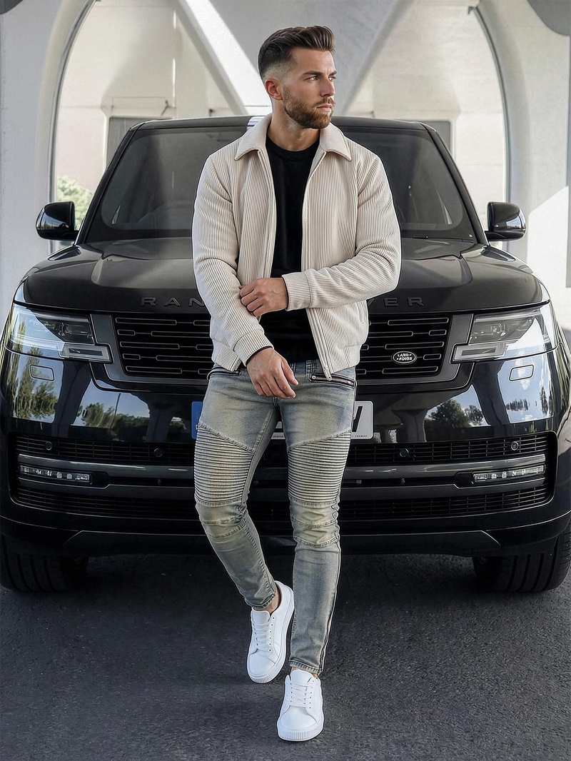 Pánské Džíny Modré OZONEE O/EM8886Z